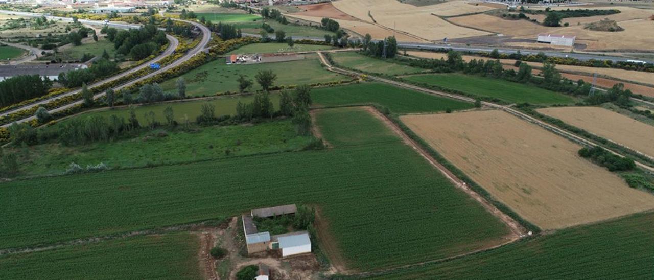 Zona en la que se implantará el Puerta del Noroeste.