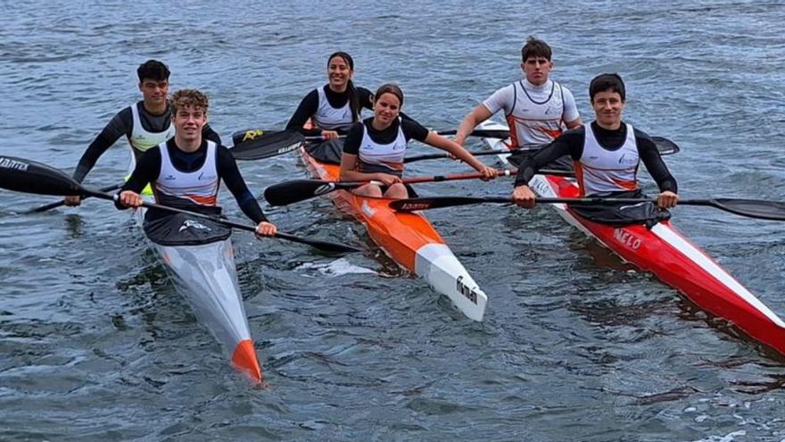 El CNSA logra ocho medallas y acaba tercero en la I Copa Balear de piragüismo