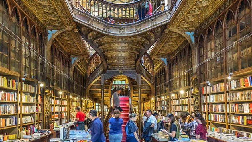 La librería Lello &amp; Irmao, en Oporto