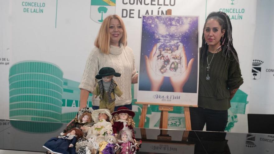 Karen Fernández Lamela y Olalla Garra presentaron ayer el cartel.