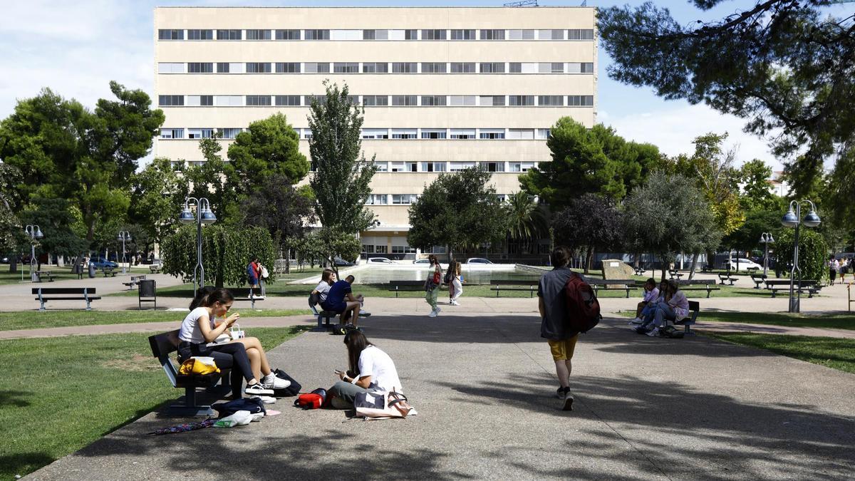 El campus San Francisco de la Universidad de Zaragoza