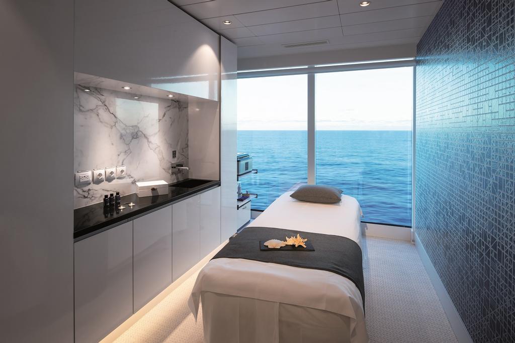 Spa en un crucero Edge.