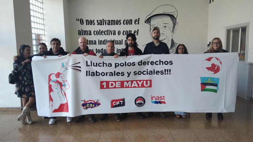Todas las claves de la movilización de los sindicatos minoritarios en Gijón por el 1 de mayo