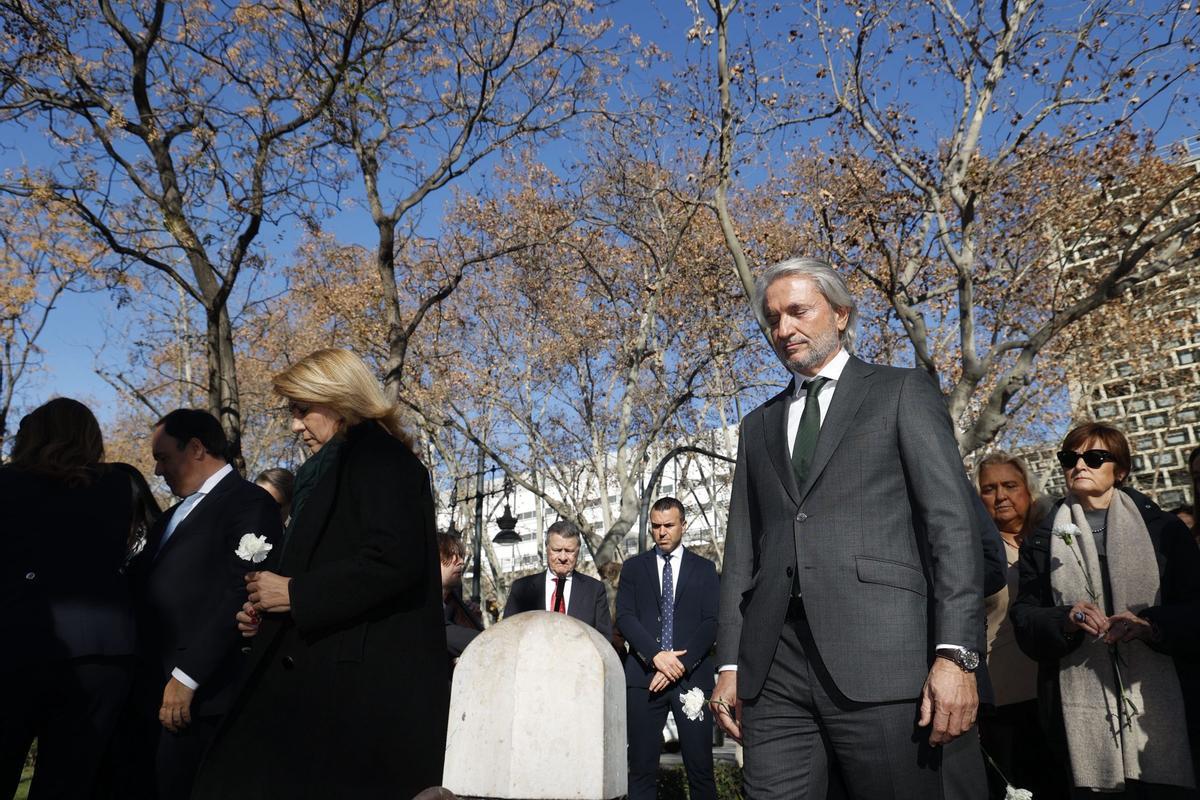 Así ha sido el homenajean a Manuel Broseta en el 34 aniversario de su asesinato