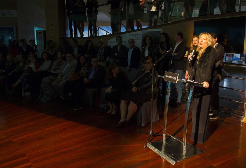 Gala de presentación de la revista Fashion & Arts Magazine en València.