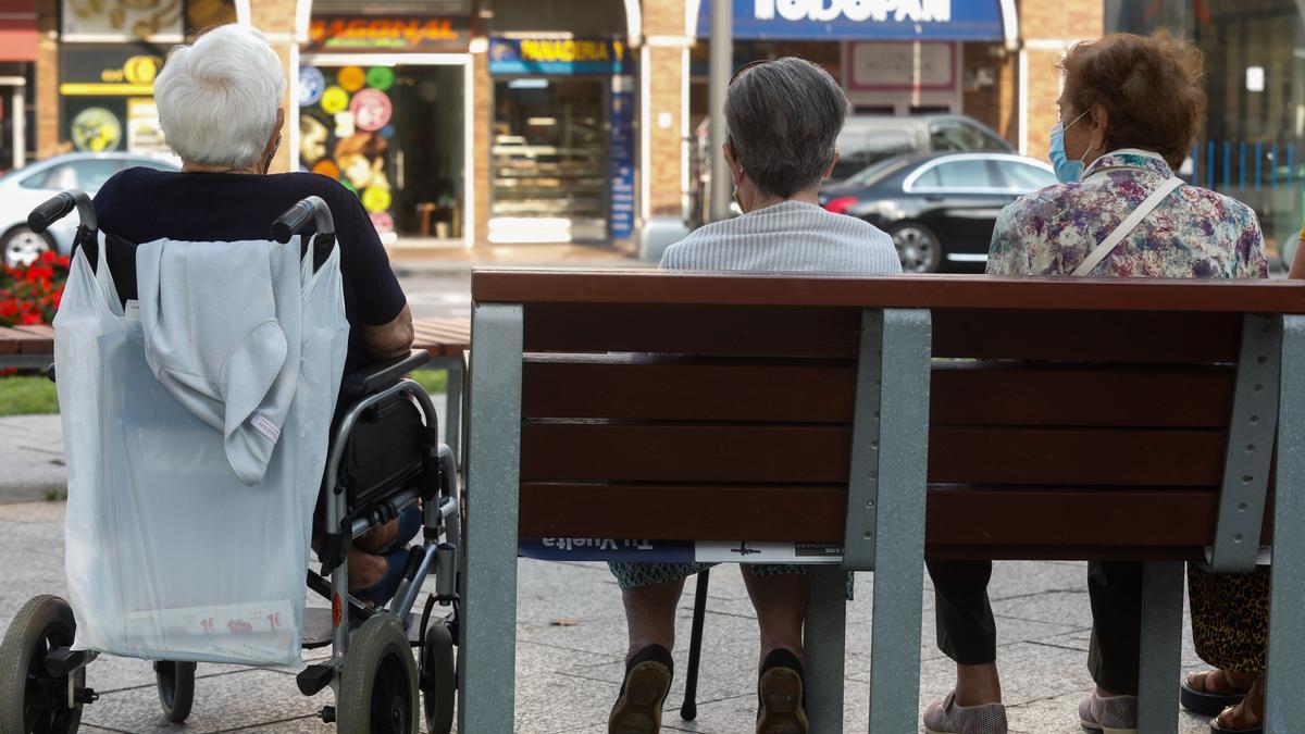 Ancianos en Avilés