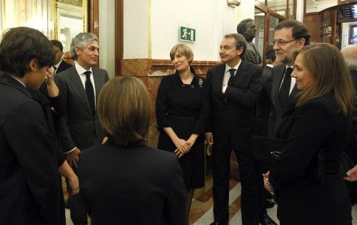 CAPILLA ARDIENTE DE ADOLFO SU?REZ EN EL CONGRESO