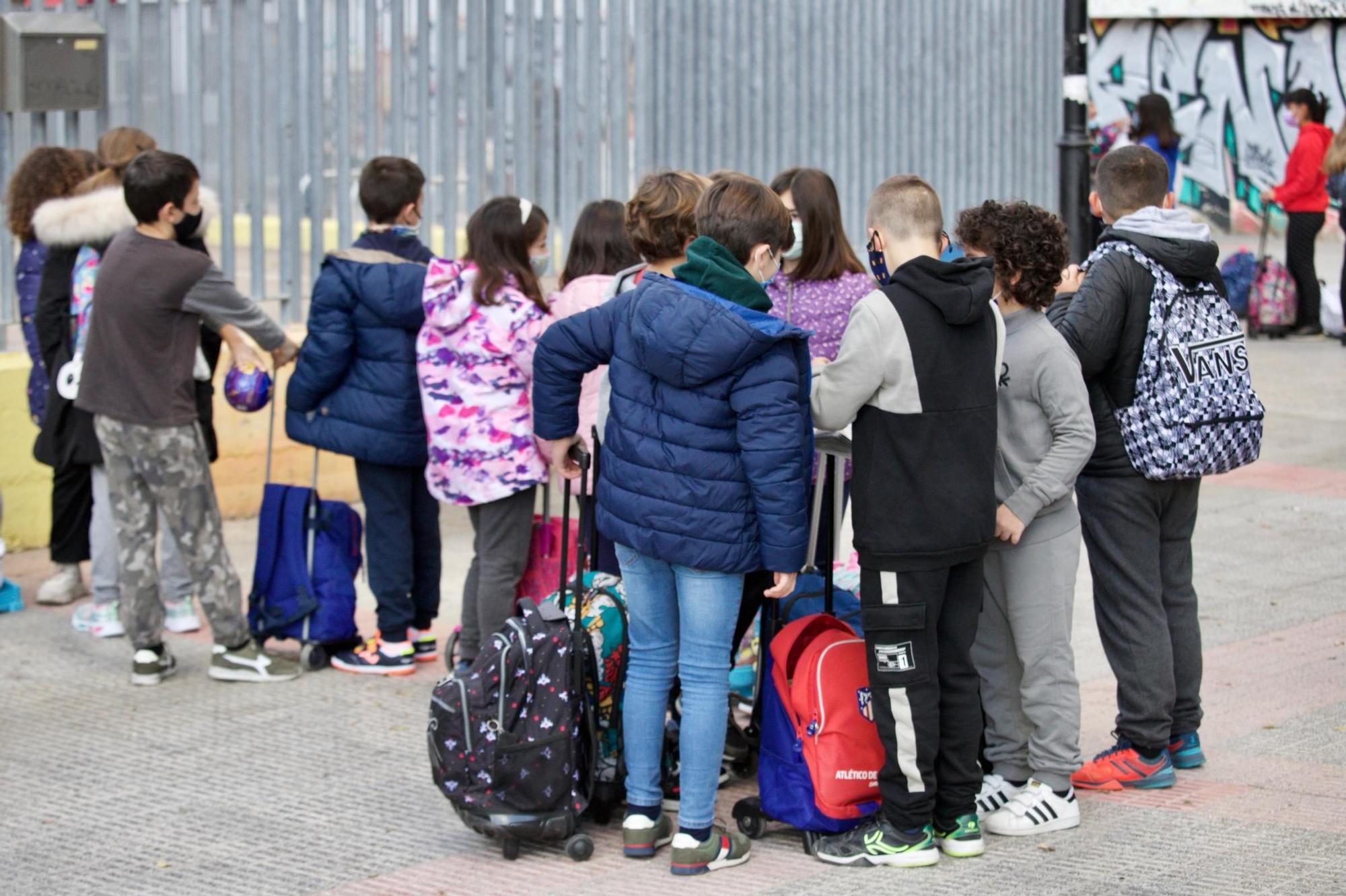 Así ha sido la vuelta al cole en Murcia