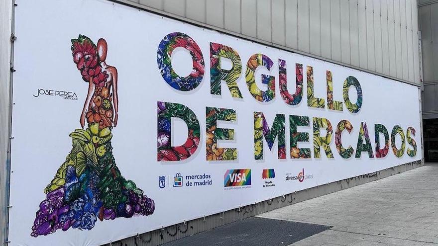 Una obras del hinojoseño José Perea ilustra una campaña del orgullo en Madrid