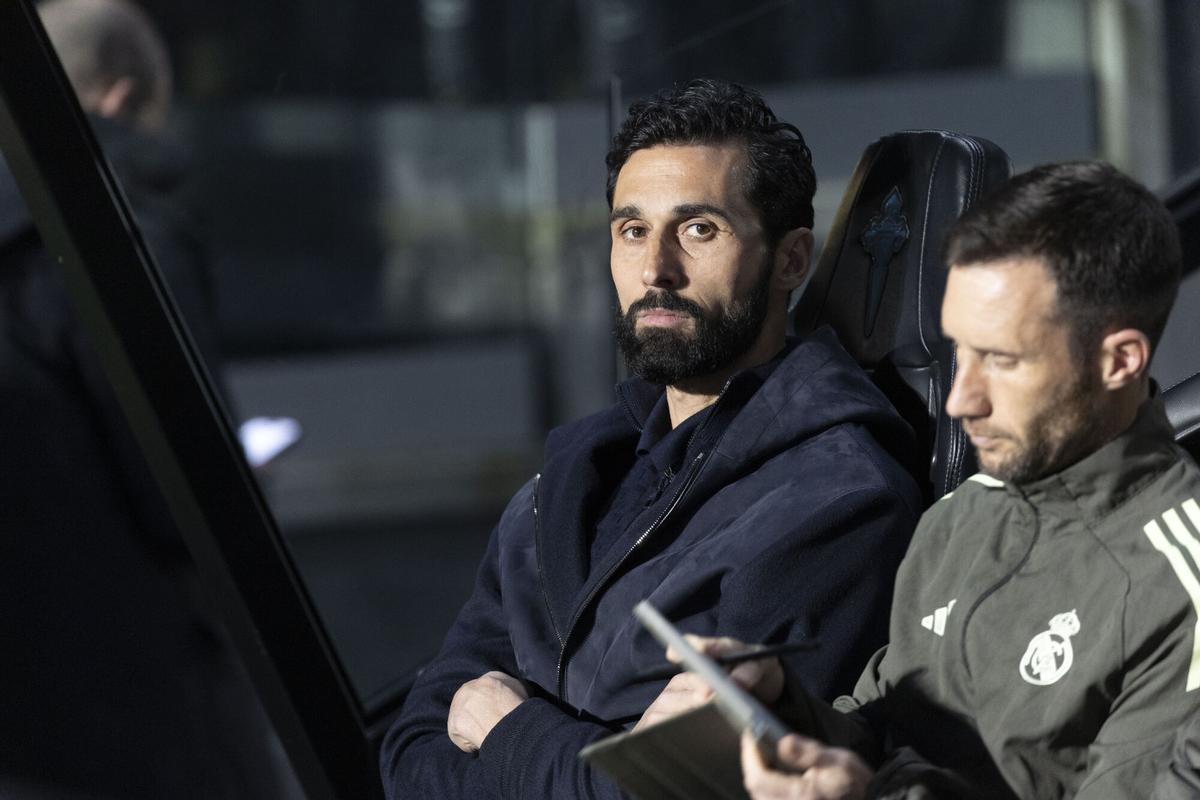 Arbeloa, en el partido ante el Celta