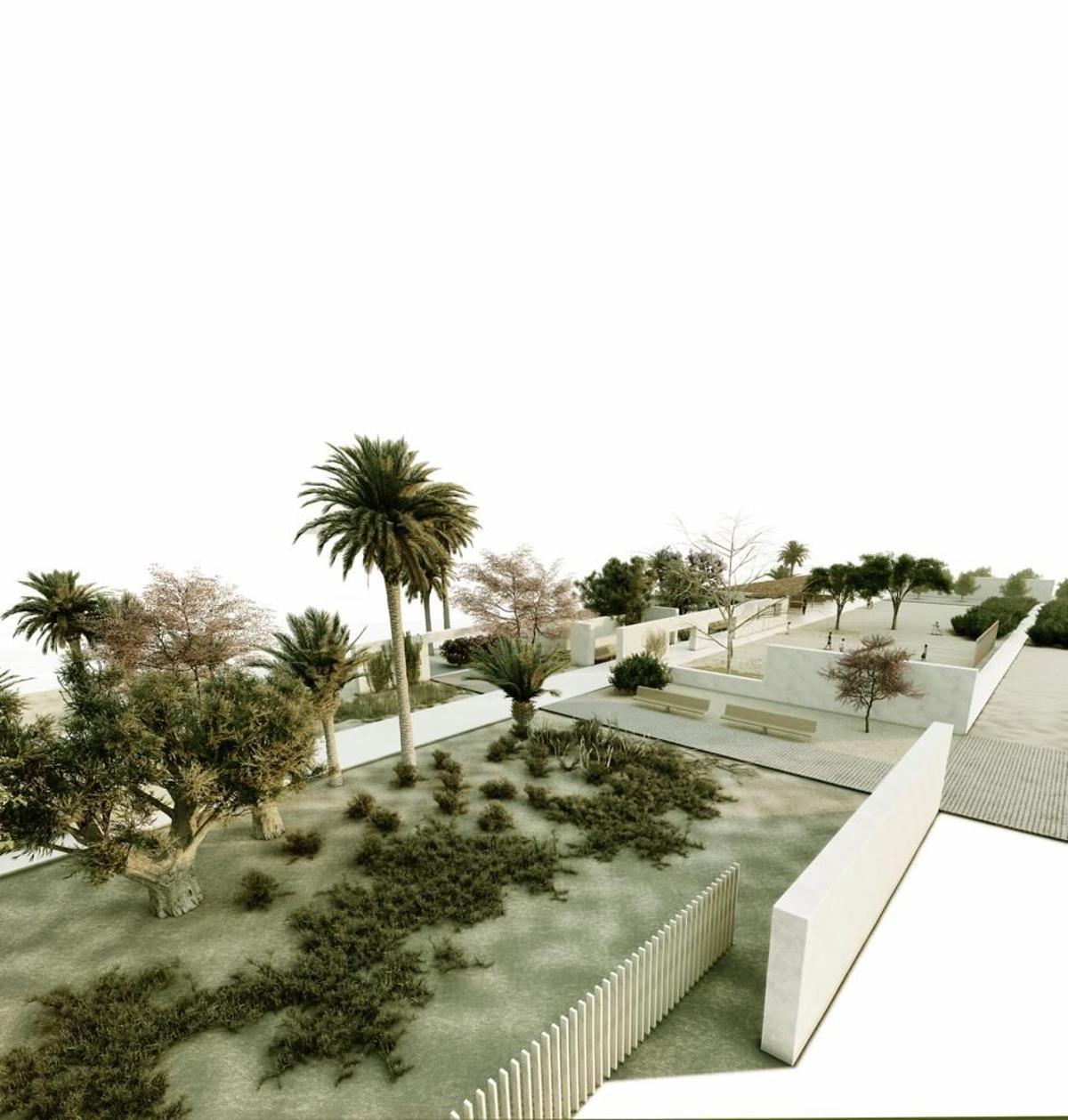 Otra imagen virtual de la nueva zona