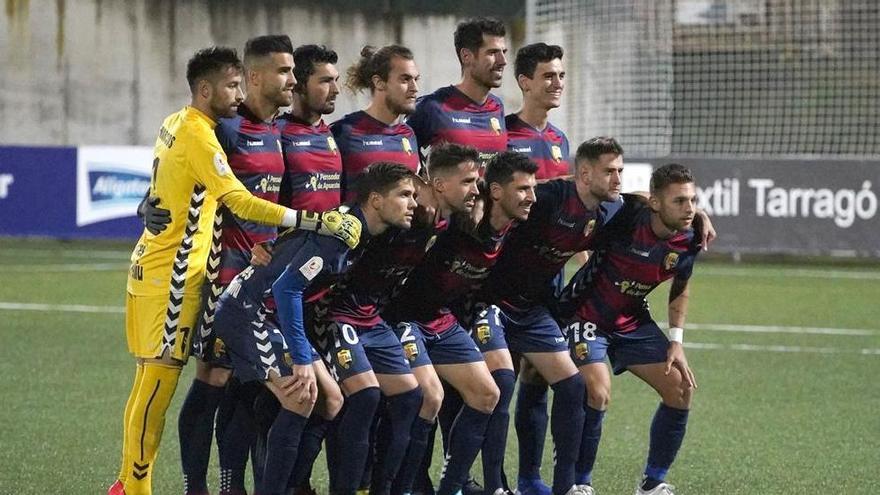 Un onze del Llagostera d&#039;aquesta temporada