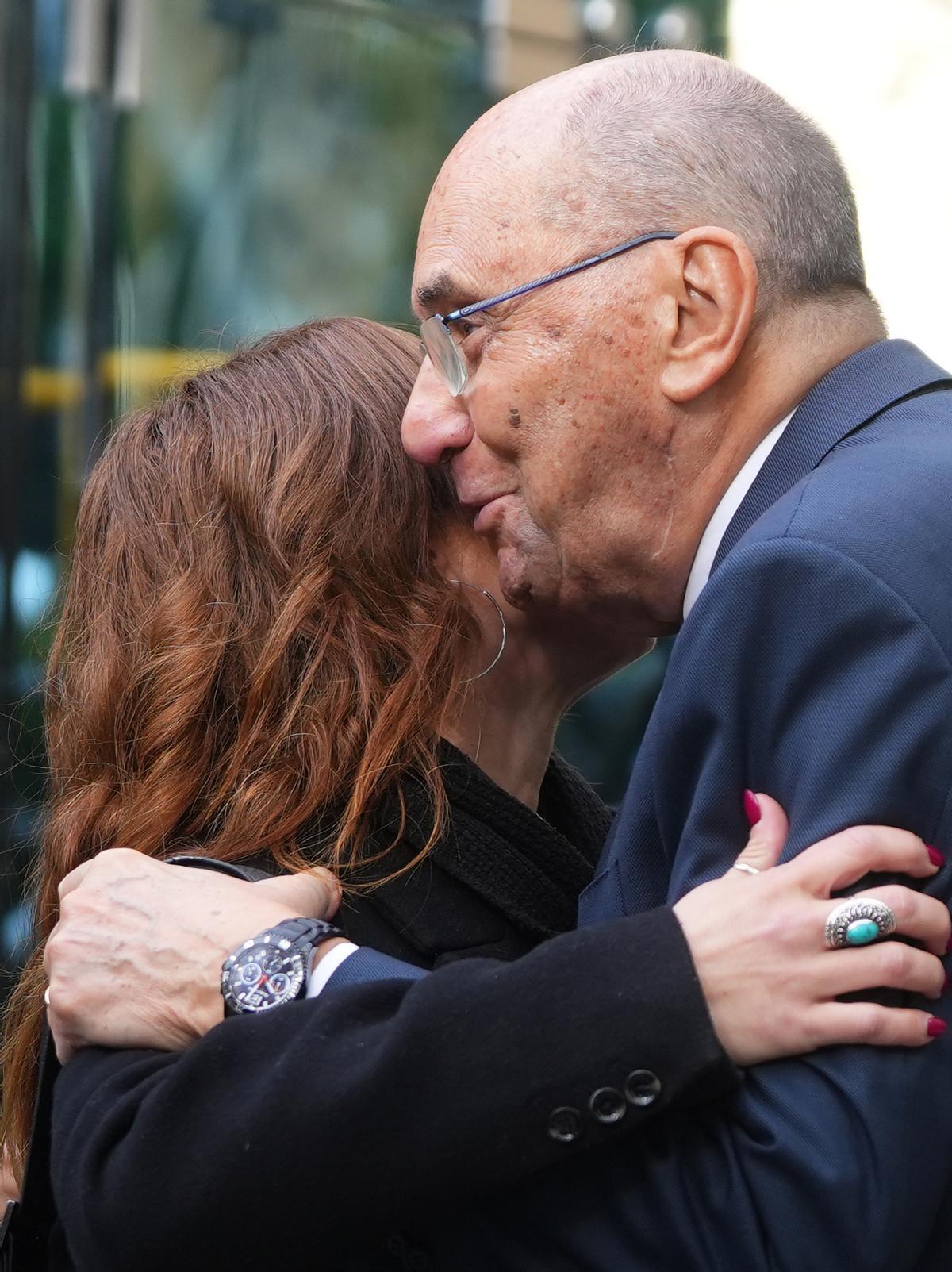 Alejo Vidal-Quadras antes de declarar en la Audiencia Nacional
