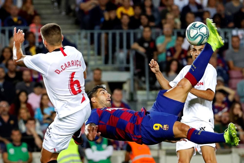 Les millors imatges del partit Barça - Sevilla