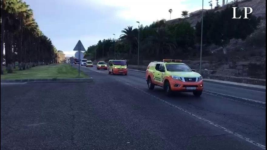 Coronavirus en Canarias | Homenaje a sanitarios en Meloneras