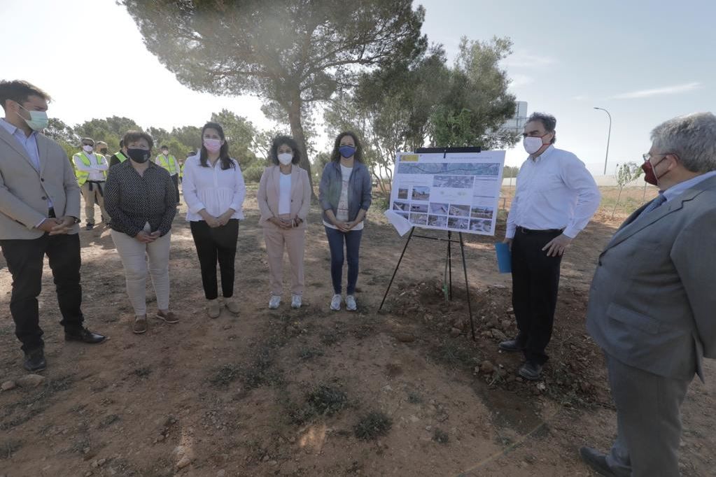 Protestas en la inauguración de la autopista de Campos