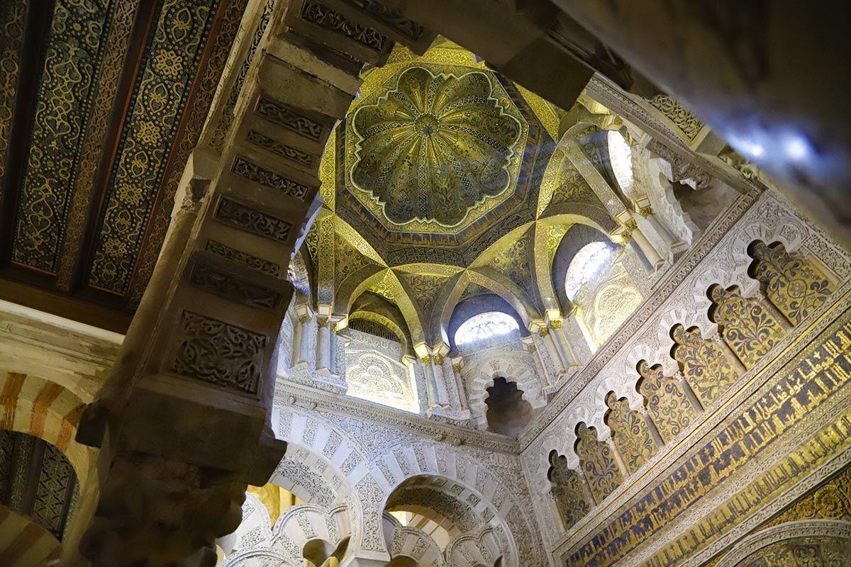 Macsura de la Mezquita sobre la que se intervendrá durante la restauración.