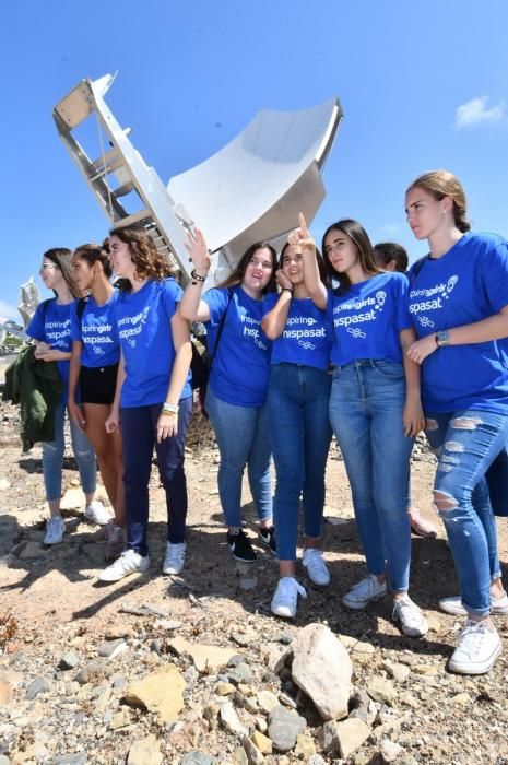 La estación espacial de Maspalomas recibe a estudi