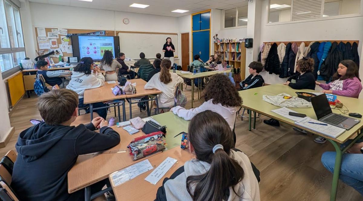 Charlas sobre educación sexual en el CEIP de Cercio