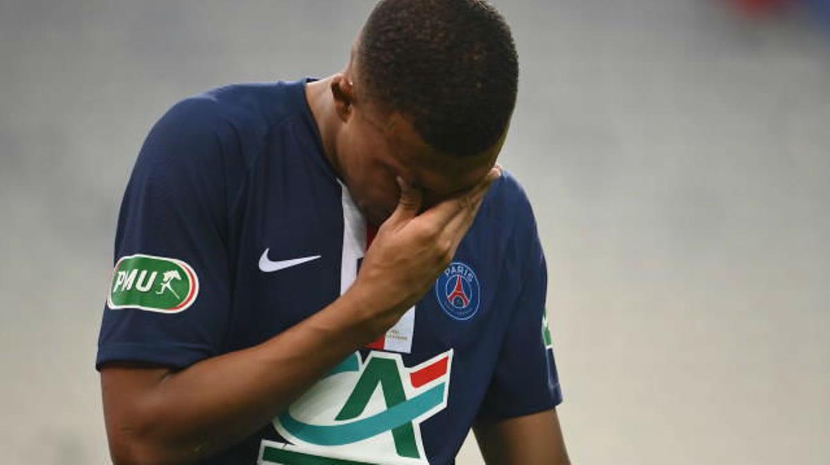 Peligra la presencia de Mbappé en Champions League