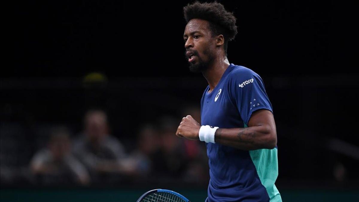 Gael Monfils remontó el partido por el Masters 1000 de París