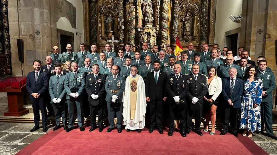 La Guardia Civil de Luarca celebra su día con &quot;unidad&quot; y alertando del avance de la ciberdelincuencia