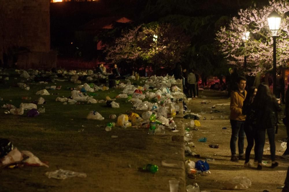 Semana Santa en Zamora: Botellón Jueves Santo