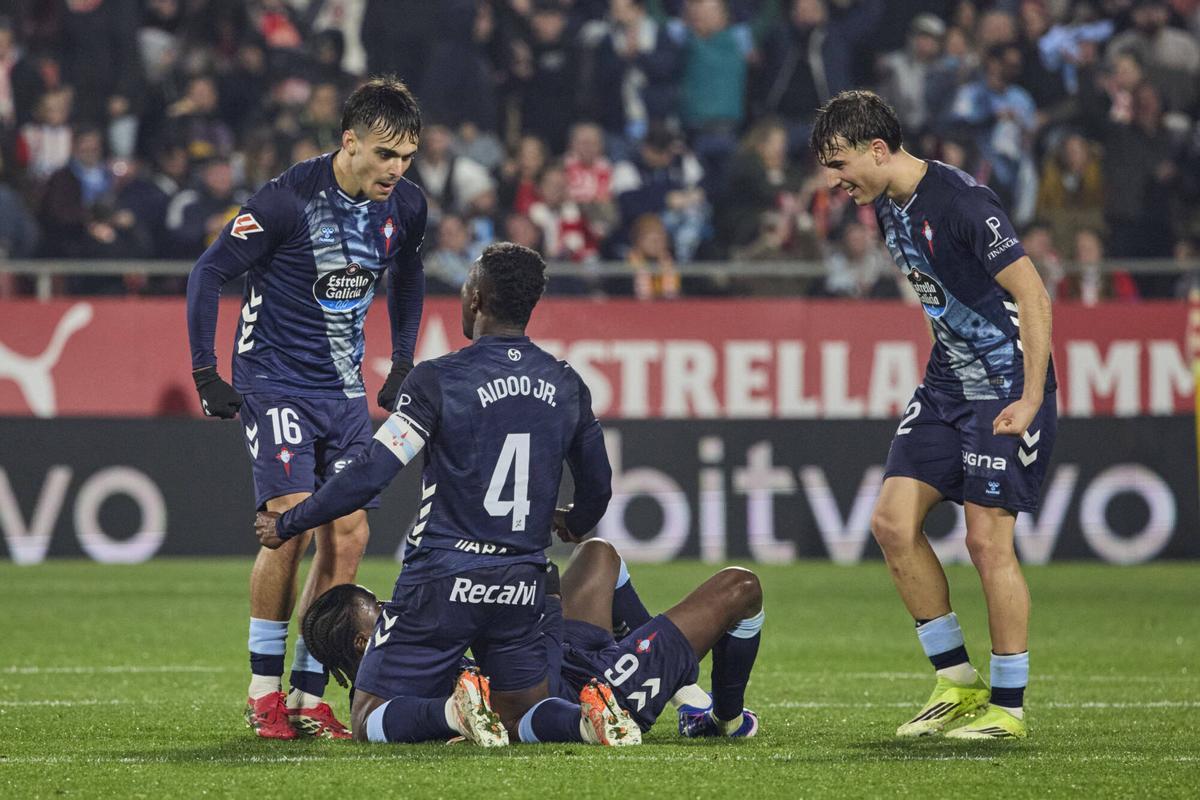 Les imatges del Girona - Celta