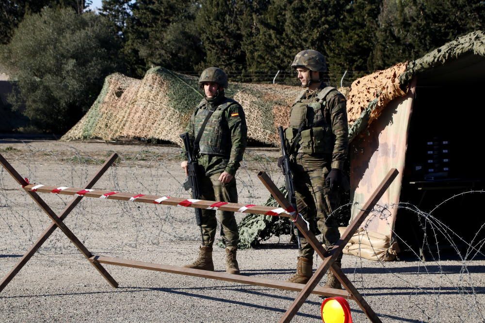 L’exèrcit s’entrena al Camp de Tarragona