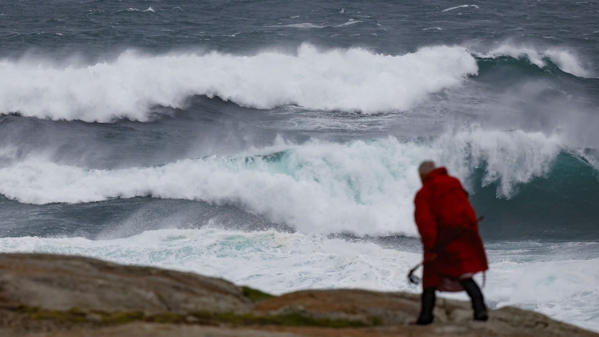 Foto de Muxía, donde este lunes estará activa la alerta amarilla por lluvia y mala mar