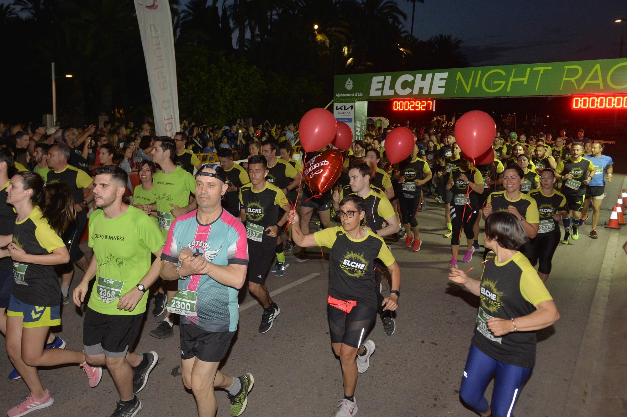 1ª edición de la Carrera nocturna  Elche Night Race