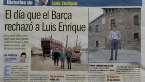 El día que el Barça rechazó a Luis Enrique