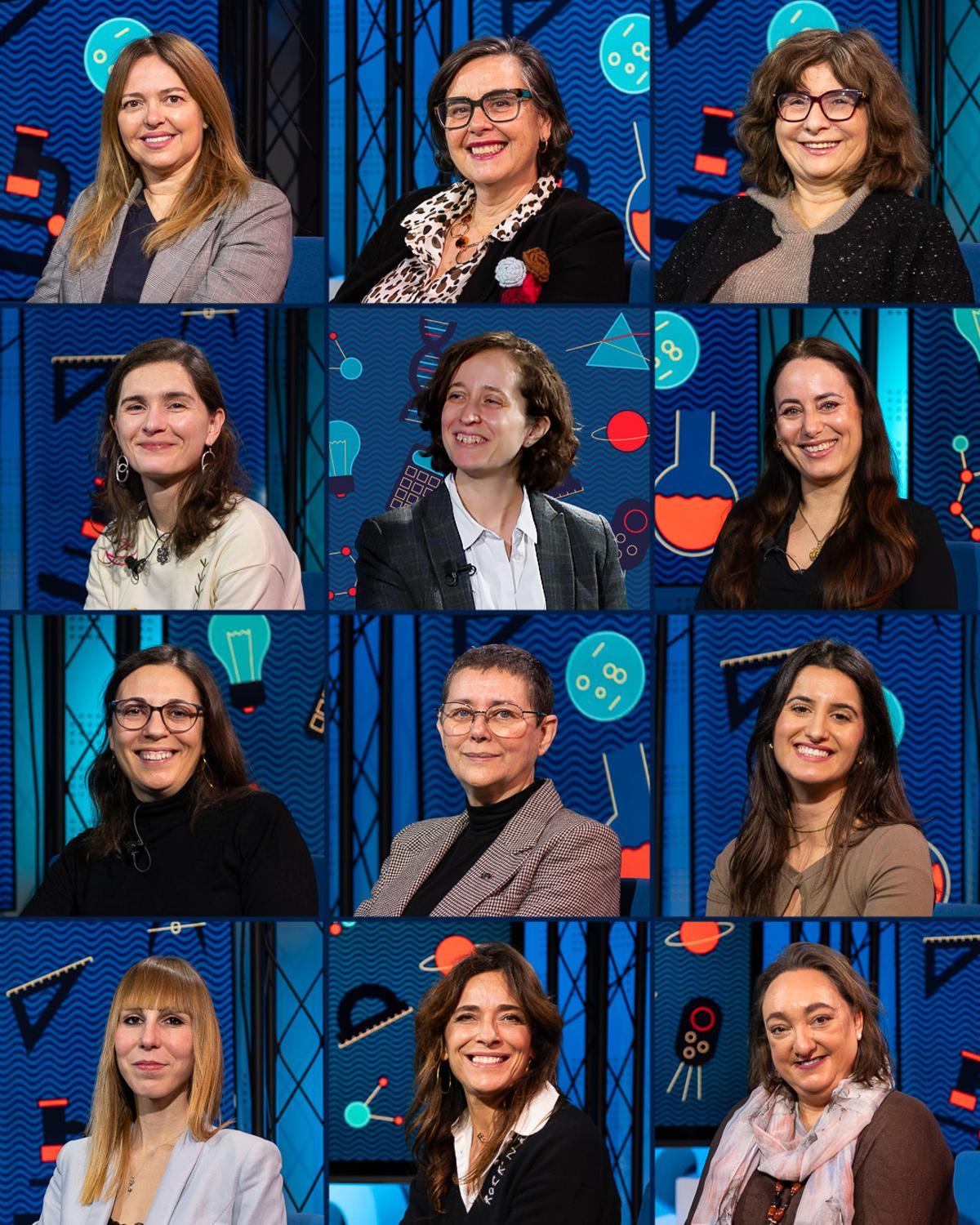 Científiques protagonistes de la UPV.