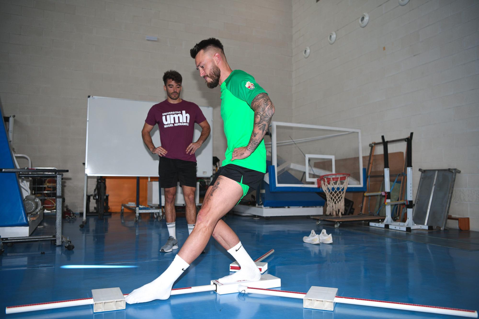 Primer día de trabajo del Elche centenario