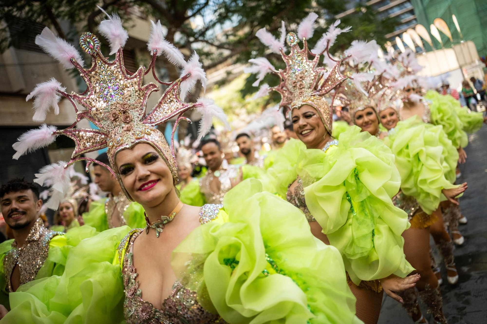 Santa Cruz celebra su segundo Carnaval de día