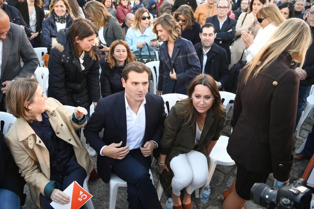 Albert Rivera en un acto de Ciudadanos en A Coruña