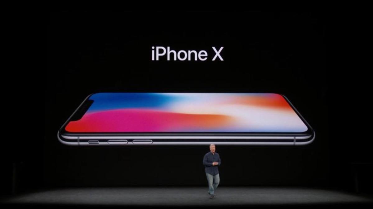 el-nuevo-iphone-X-durante-la-presentación