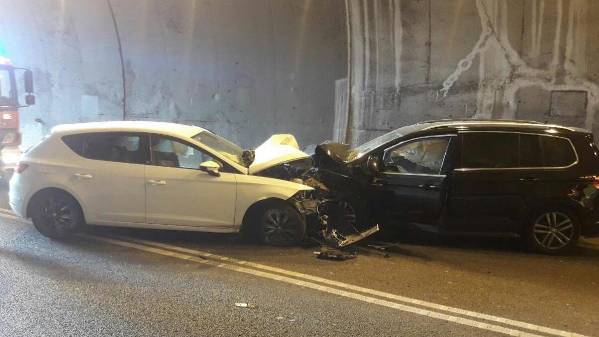 Accidente en el túnel de Bendinat