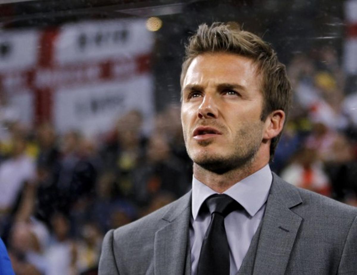 David Beckham, siempre con el Manchester