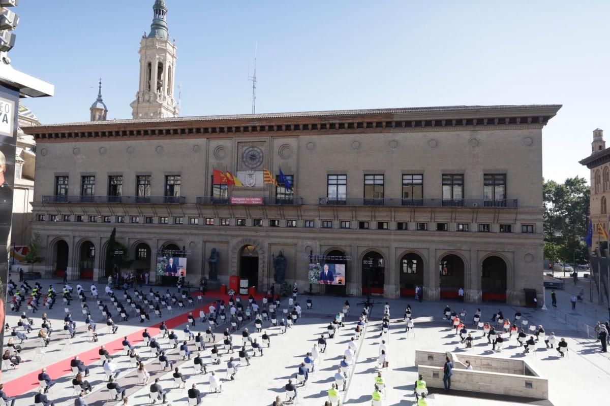 Acto de homenaje a las víctimas de la Covid-19