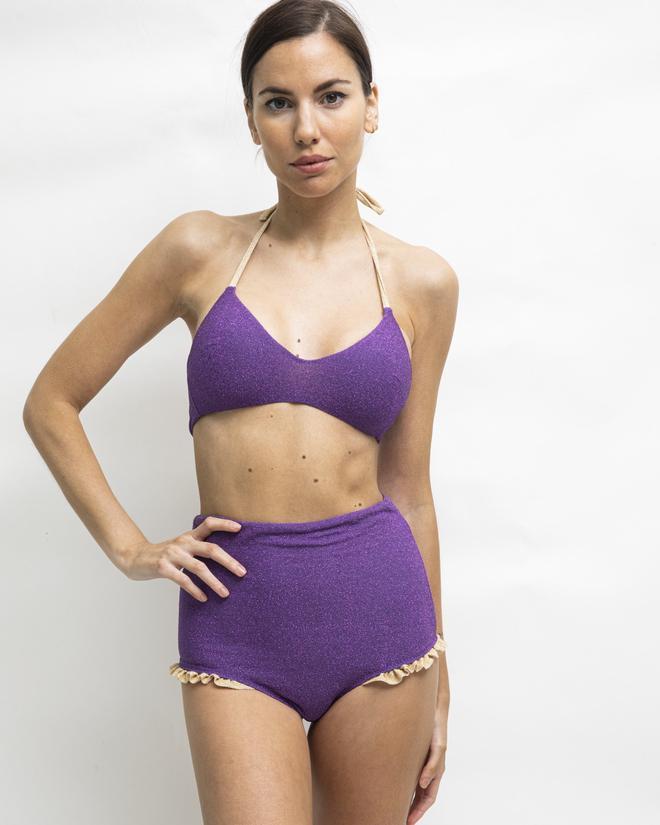 Bikini morado de la firma Bo Star