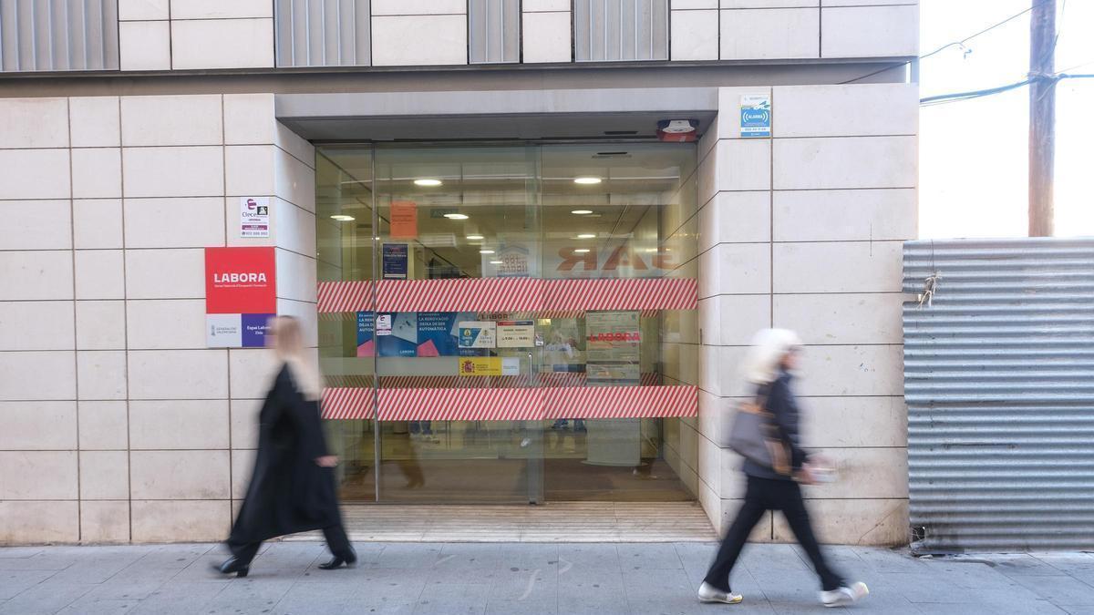 Una oficina de Labora en la provincia.