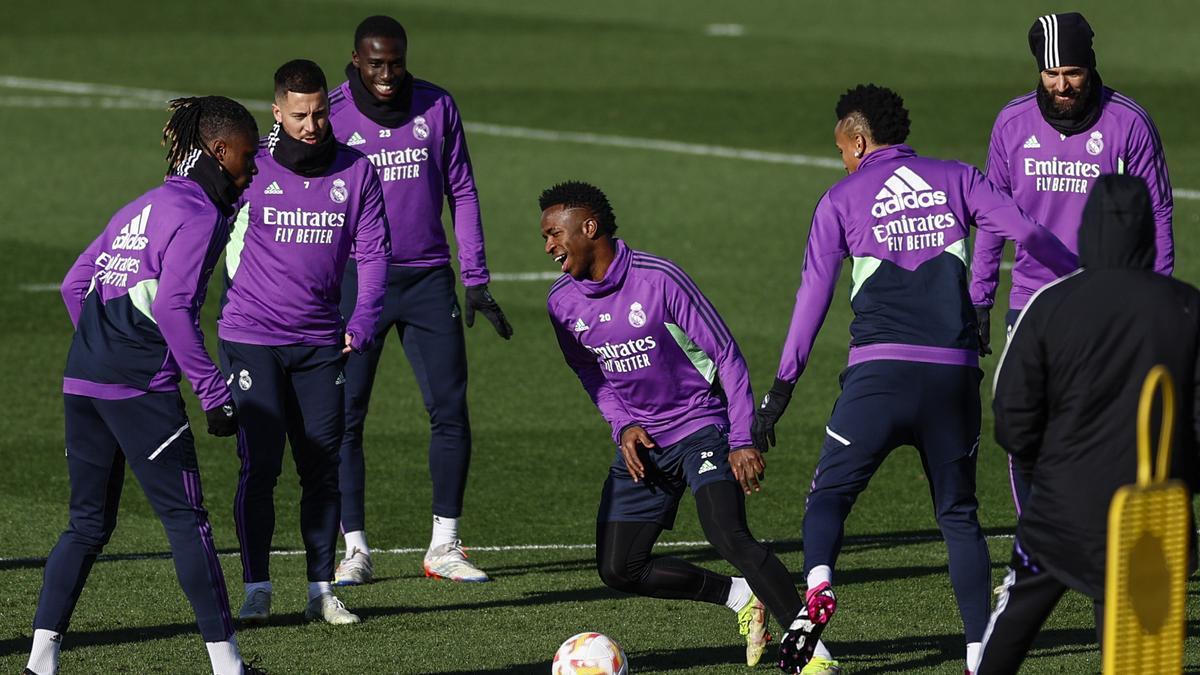 Entrenamiento Real Madrid