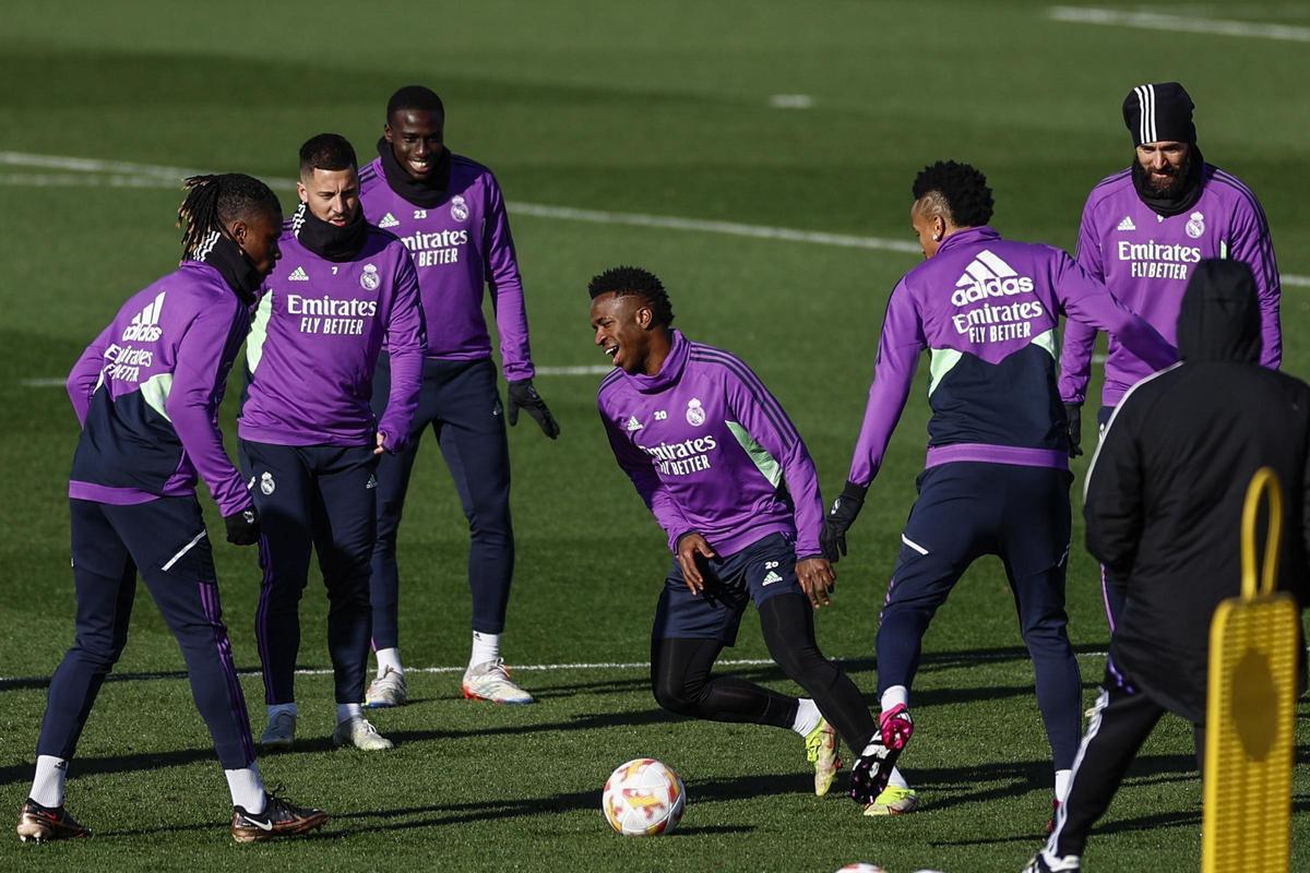 Entrenamiento Real Madrid