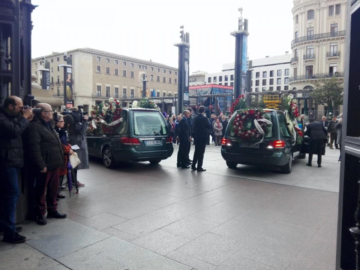 Funeral de Elías Yanez en la Basílica del Pilar