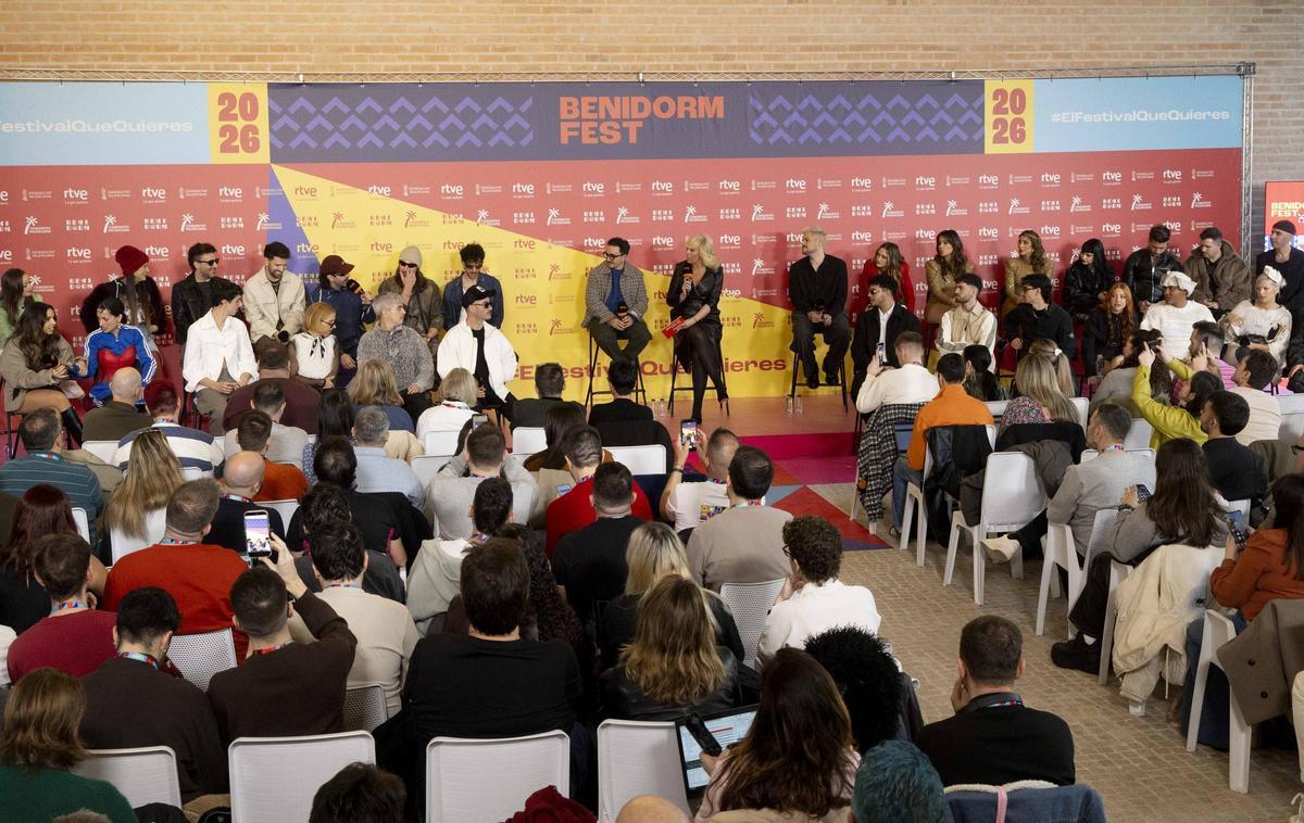Presentación de los 18 participantes del Benidorm Fest 2026