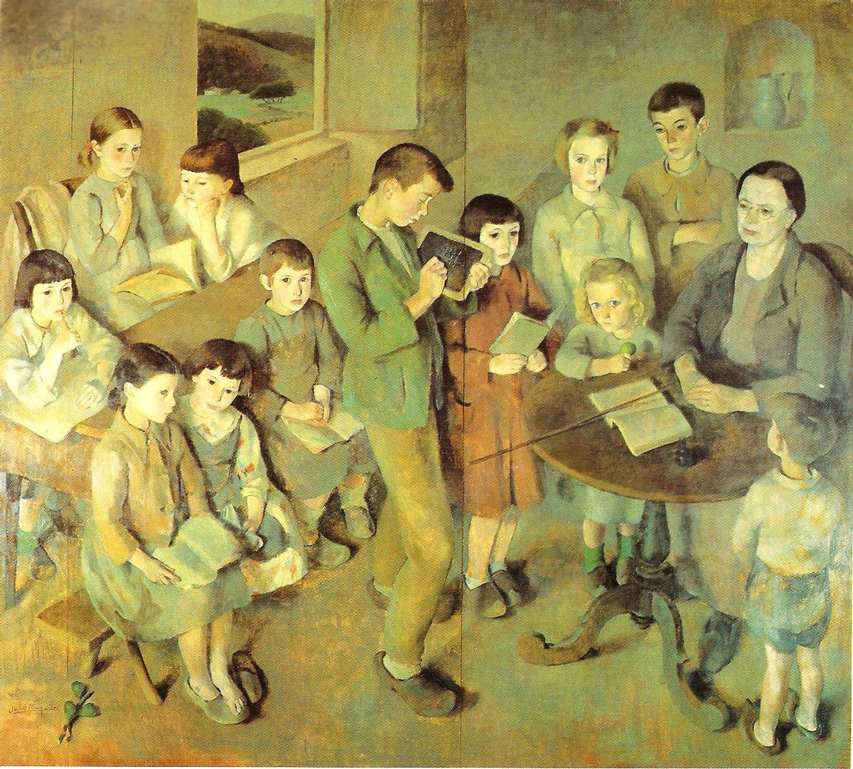 &quot;La escuela de Doloriñas&quot; (1941), de Julia Minguillón.