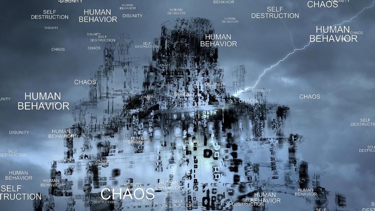 Visión de Franz Fischnaller de La Torre de Babel en los tiempos actuales.