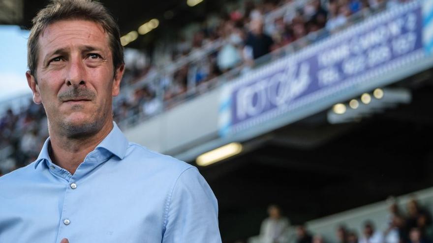 Luis Miguel Ramis, entrenador del CD Tenerife.