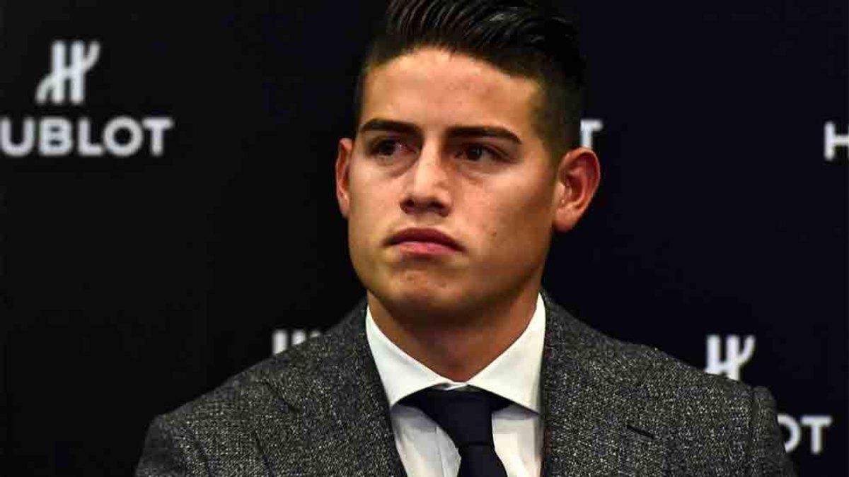 James Rodríguez busca una salida del Bayern Munich